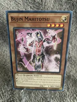 Bujin Mahitotsu - LIOV-EN012 - Common 1st Edition Yugioh - Image 1