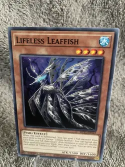 Yu-Gi-Oh! TCG Lifeless Leaffish MP21-EN122 YUGIOH! Common WATER FISH 1st ED - Image 1