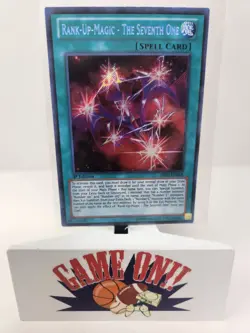 YuGiOh Rank-Up-Magic - The Seventh One PRIO-EN058 1st Edition Secret Rare NM - Image 1