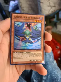 Yugioh Blackwing - Gale the Whirlwind AP04-EN004 Super Rare - Image 1