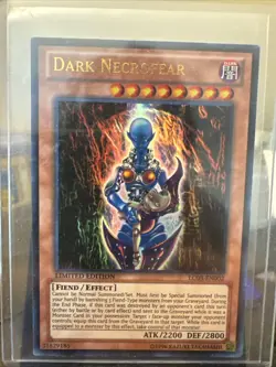 Yugioh Dark Necrofear Ultra Rare LDS3 - Image 1