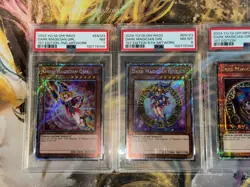 Yugioh Dark Magician Girl Artwork Collection Secret Rare 1st Edition PSA 7-9 - Image 3