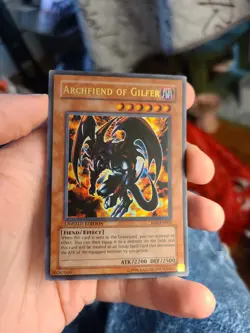 Yugioh Archfiend of Gilfer JMP-EN003 Limited Ultra Rare - Image 1