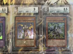 Yugioh Oldschool Secret/Ultimate Rare 1st Edition Set PSA BGS 8.5-10 - Image 3