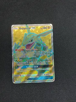 Pokemon TCG Rayquaza GX 160/168 Celestial Storm Full Art Ultra Rare Card Lp- Mp - Image 2