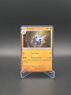 Pokemon Pupitar SVP120 Black Star Promo Scarlet & Violet Holo Pokemon TCG Card - Image 1