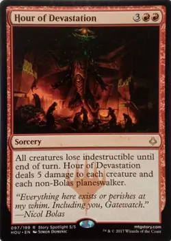 097/199 HOUR OF DEVASTATION RARE HOUR OF DEVASTATION MTG CARD - Image 1