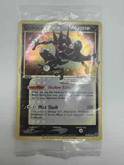 Pokemon TCG Greninja Gold Star SWSH144 Celebrations Black Star Promo Holo Card - Image 1