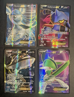 Full Art EX 4 Card Lot Glaceon Steelix Gallade Toxicroak Pokemon LP - Image 1