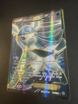 Full Art EX 4 Card Lot Glaceon Steelix Gallade Toxicroak Pokemon LP - Image 3