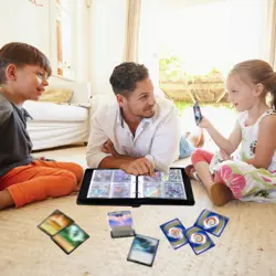 9 Pocket Trading Card Binder for Pokemon Card, Card Holder Book 900 Pockets - Image 5