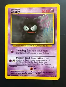 Pokemon Card Lot of 3 Featuring Gengar Evolutions Base Set 1999-2000 Rare Cards - Image 2