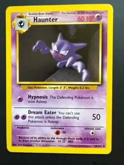 Pokemon Card Lot of 3 Featuring Gengar Evolutions Base Set 1999-2000 Rare Cards - Image 4