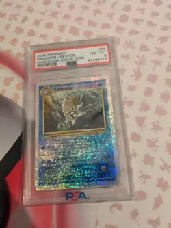 Pokemon Legendary Collection Omastar Reverse Holo Card 58/110 PSA 8 NM-MT - Image 2