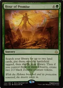 120/199 HOUR OF PROMISE RARE HOUR OF DEVASTATION MTG CARD - Image 1
