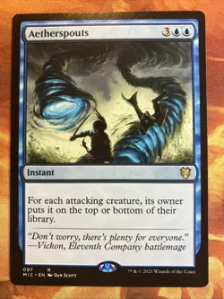 MTG 5 x Blue Rare Lot Commander: Innistrad: Midnight Hunt Near-Mint!! - Image 4