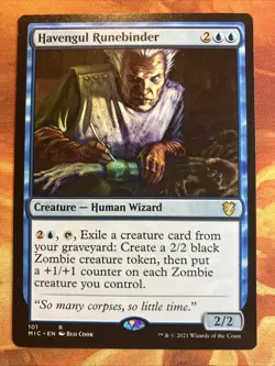 MTG 5 x Blue Rare Lot Commander: Innistrad: Midnight Hunt Near-Mint!! - Image 5