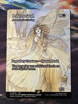 Princess Sarah/Azusa - Showcase - Final Fantasy #15 Rare, NM, MTG - Image 1