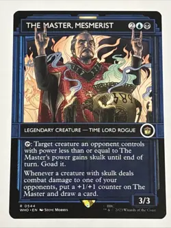 MTG Universes Beyond: Doctor Who The Master, Mesmerist Showcase 0544 NM Rare - Image 1