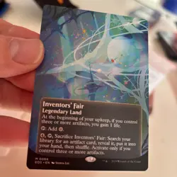 Mtg Edge of eternities Borderless alternate Stella sites inventor’s fair - Image 1
