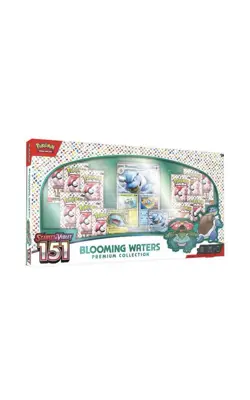 Pokemon Scarlet & Violet 151 Blooming Waters Premium Collection Box Sealed - Image 1