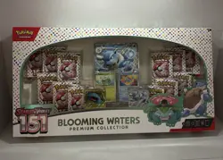 Pokemon Scarlet & Violet 151 Blooming Waters Premium Collection Box Sealed - Image 1