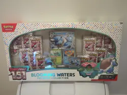 Pokemon Scarlet & Violet 151 Blooming Waters Premium Collection Box Sealed - Image 1