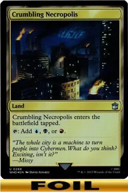 1x - Crumbling Necropolis - [SELECT] - Various Sets (WHO, LTC, 40K+) - UC NM MTG - Image 3