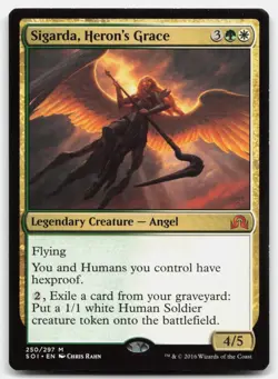MTG Sigarda, Heron's Grace M Shadows over Innistrad 250 LP - Image 1