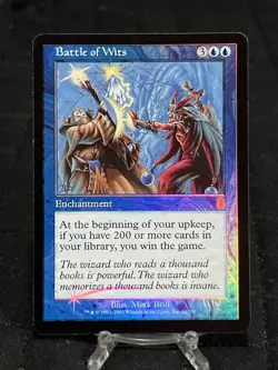 Magic The Gathering Battle of Wits FOIL Odyssey ~NM~ MTG - Image 1