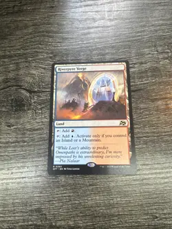 MTG Riverpyre Verge Magic: The Gathering Aetherdrift Rare #0260 - Image 1