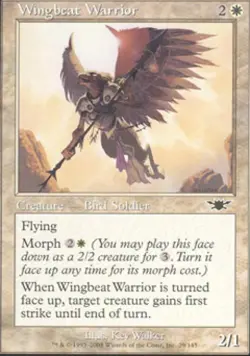 Wingbeat Warrior -Foil Medium Play MTG Legions - Image 1