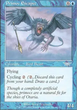 Primoc Escapee -Foil Medium Play MTG Legions - Image 1