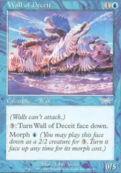 Wall of Deceit -Foil Medium Play MTG Legions - Image 1