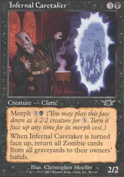 Infernal Caretaker -Foil Medium Play MTG Legions - Image 1