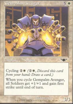 Gempalm Avenger -Foil Medium Play MTG Legions - Image 1