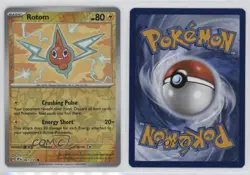 Rotom Reverse Foil Pokemon SV08: Surging Sparks #061 1ij5 - Image 3