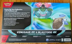 Venusaur ex & Blastoise ex Premium Collection GameStop Exclusive - Pokemon TCG - Image 2