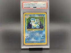 Pokemon Blastoise Holo Base Set Unlimited 2/102 Psa 9 Mint - Image 1