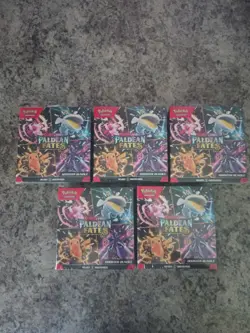 Pokemon TCG Scarlet & Violet Paldean Fates Booster Bundle Sealed Lot of 5 - Image 1