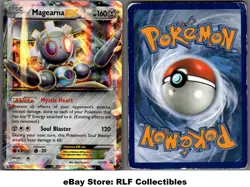 2016 Pokemon, XY Promos, #XY175 Magearna EX, Holo Black Star Promo (e) - Image 1