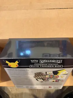 Factory Sealed Pokemon Center Celebrations ETB Elite Trainer Box W/ Acrylic Case 820650809866 - Image 3