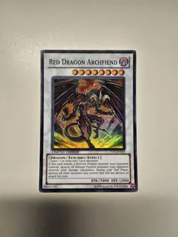 Yugioh! Red Dragon Archfiend CT07-EN025 Super Rare Limited Edition LP - Image 1