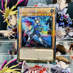 Yugioh K9-17 Izuna JUSH-EN031 Starlight Rare 1st Ed Near Mint - Image 1