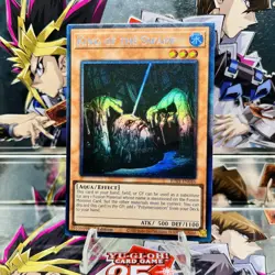 Yugioh King of the Swamp JUSH-EN046 Collector's Rare 1st Ed Near Mint - Image 1