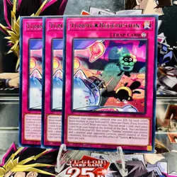 3x Yugioh Playset YummyRedemption JUSH-EN026 Rare 1st Ed Near Mint - Image 1
