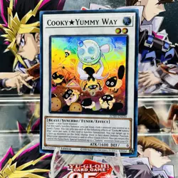 Yugioh CookyYummy Way JUSH-EN020 Super Rare 1st Ed Near Mint - Image 1