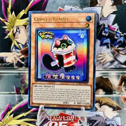 Yugioh CupsyYummy JUSH-EN016 Ultra Rare 1st Ed Near Mint - Image 1