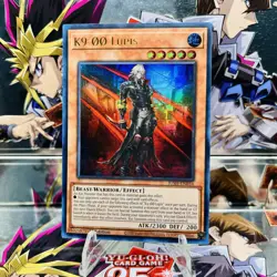 Yugioh K9-00 Lupis JUSH-EN034 Ultra Rare 1st Ed Near Mint - Image 1