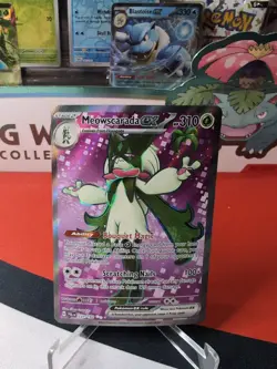 Meowscarada ex 231/193 S&V Paldea Evolved Pokemon Card Full Art Secret Rare - NM - Image 1
